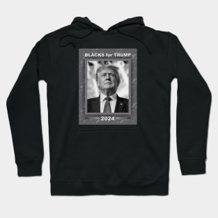 Blacks for Trump Hoodie